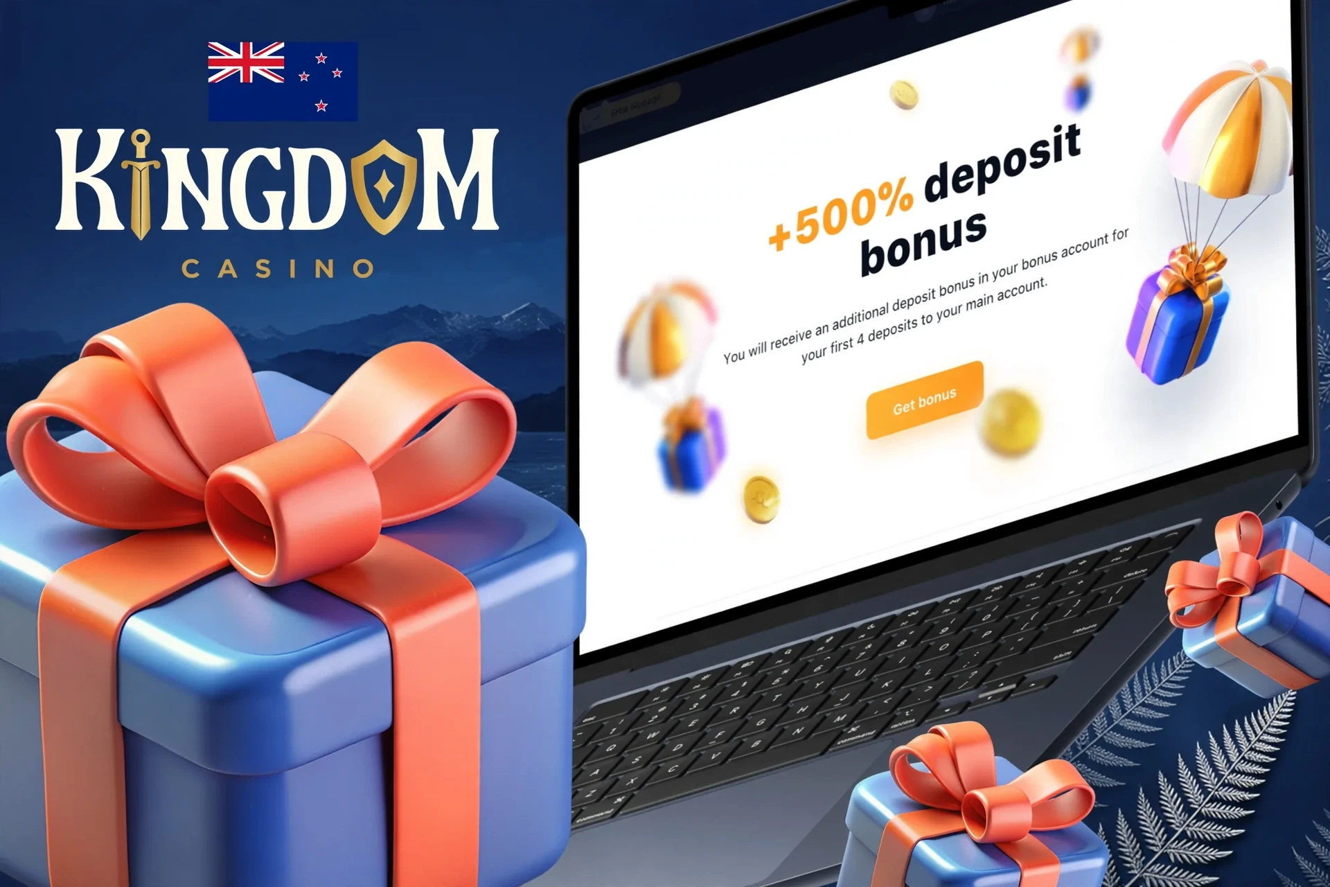 Conditions for receiving a welcome bonus after logging in to your account and depositing funds